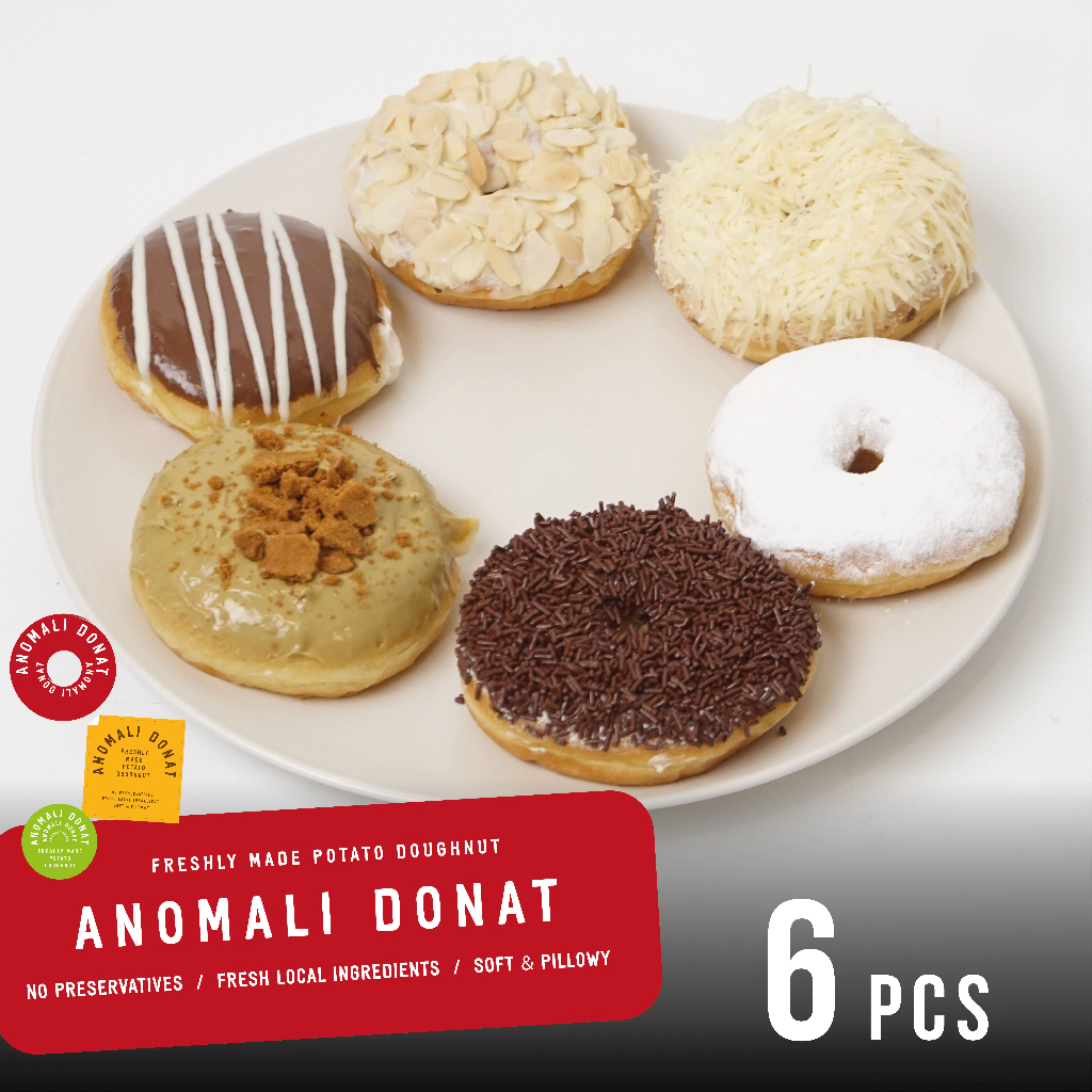 

Anomali Coffee Paket Donat 6 Pcs