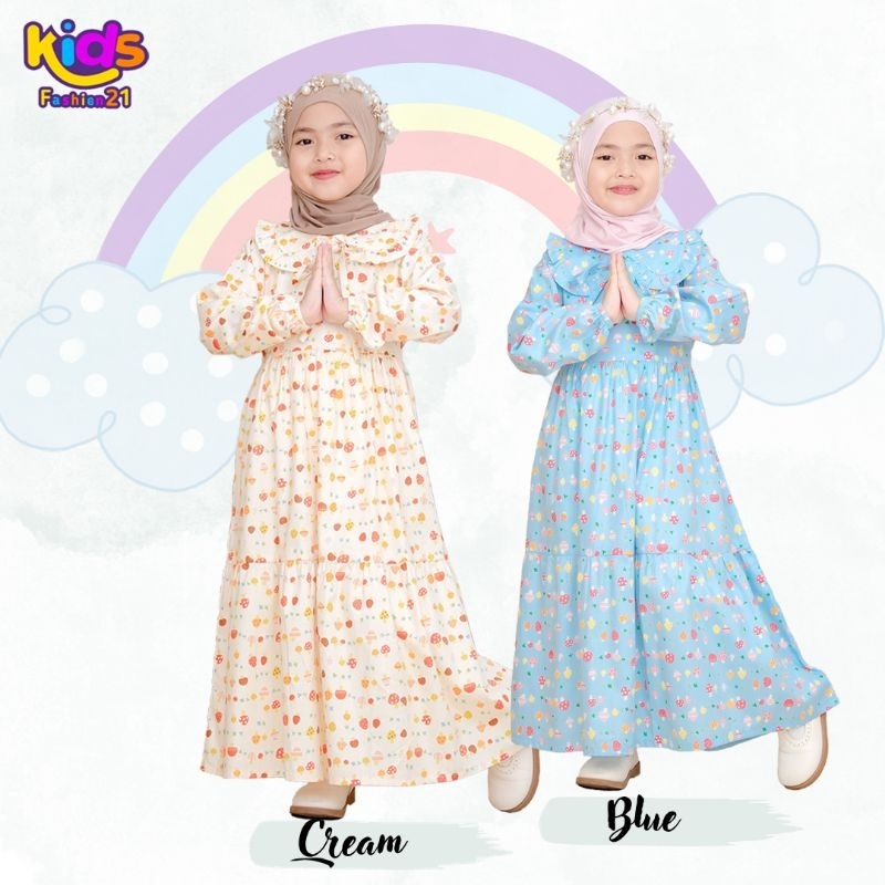 Gamis Anak Perempuan,Gamis katun jepang