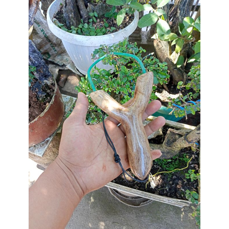 Frame set ketapel ikan termasuk karet 1745