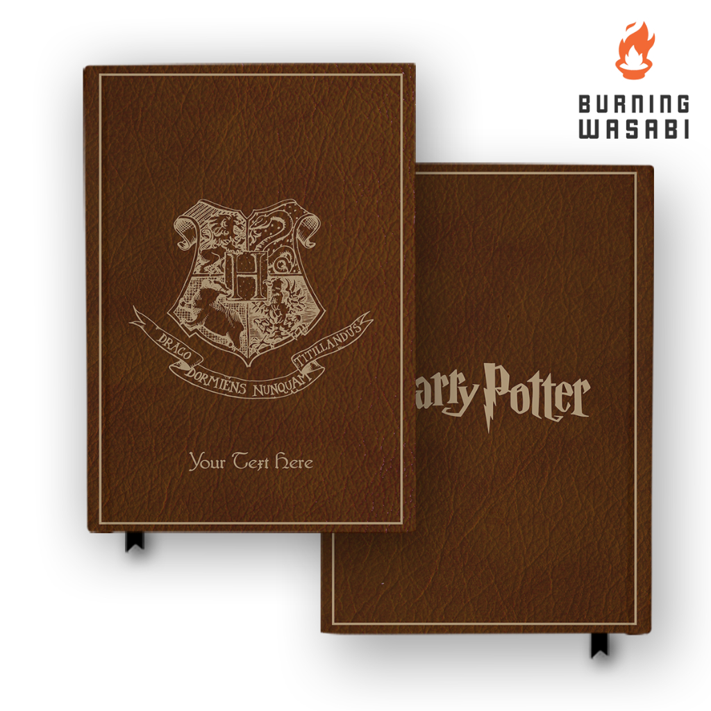 

Buku Catatan Notebook Harry Potter Hogwarts 1 Custom Nama Agenda Jurnal Diary Hardcover A5 A6 B5