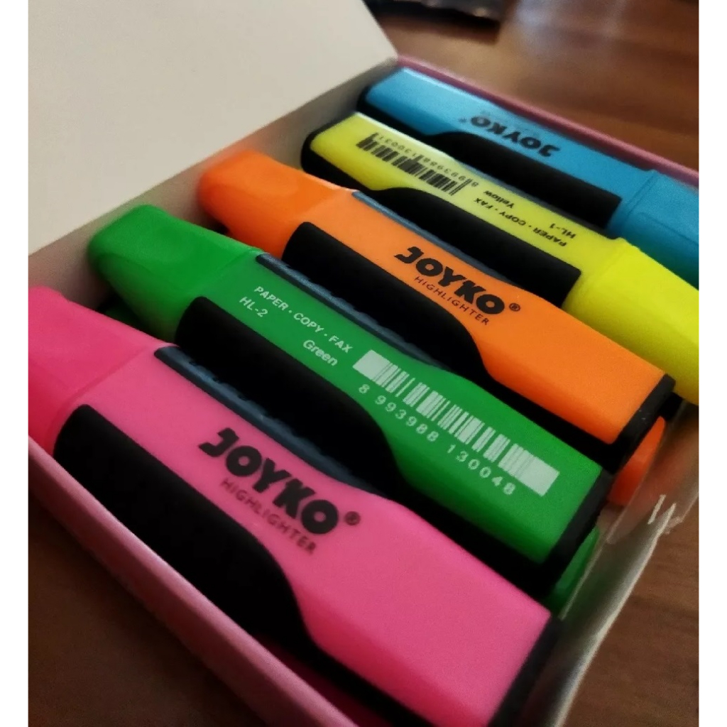 

D3W! Stabilo JOYKO Highlighter Penanda Tulisan (1pak/10pcs)