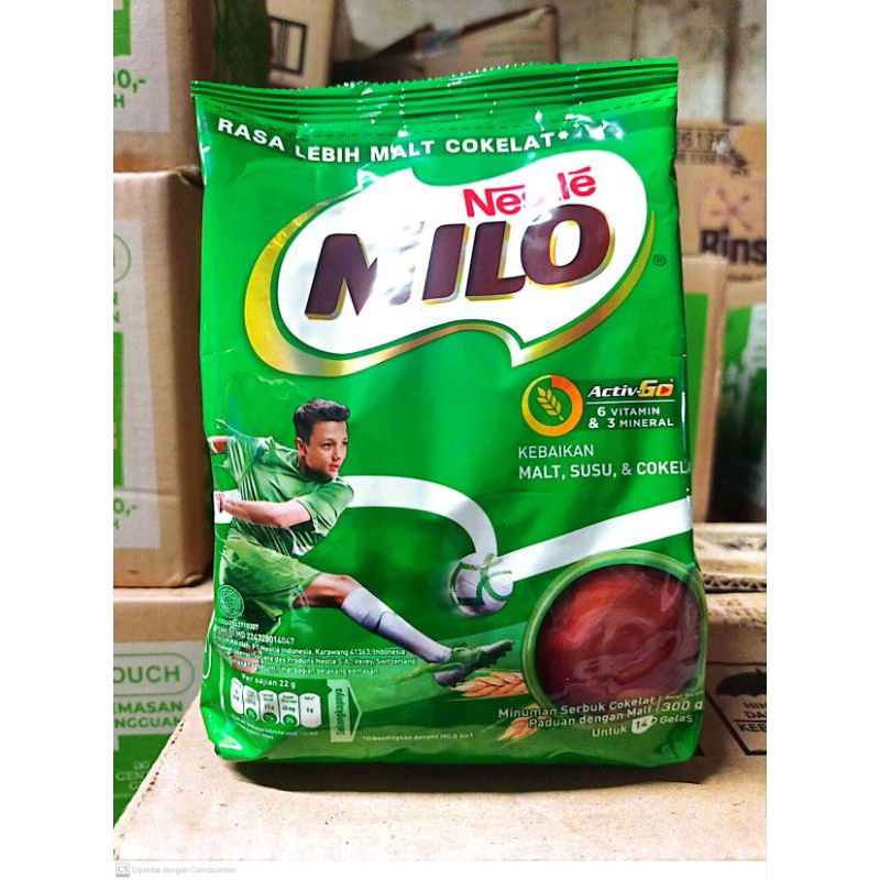 

Milo actigen bag 300 gr