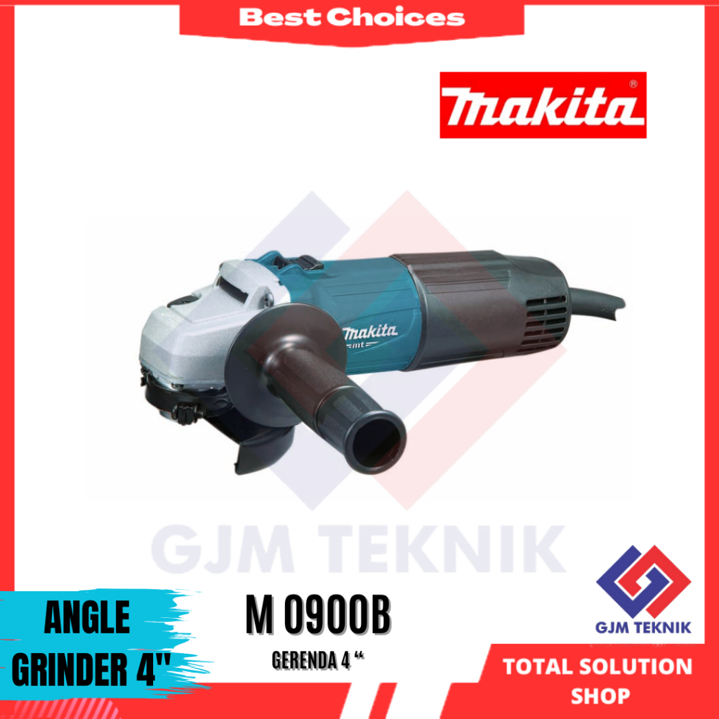 gerinda makita M0900B mesin gerinda 4" makita M 0900 B