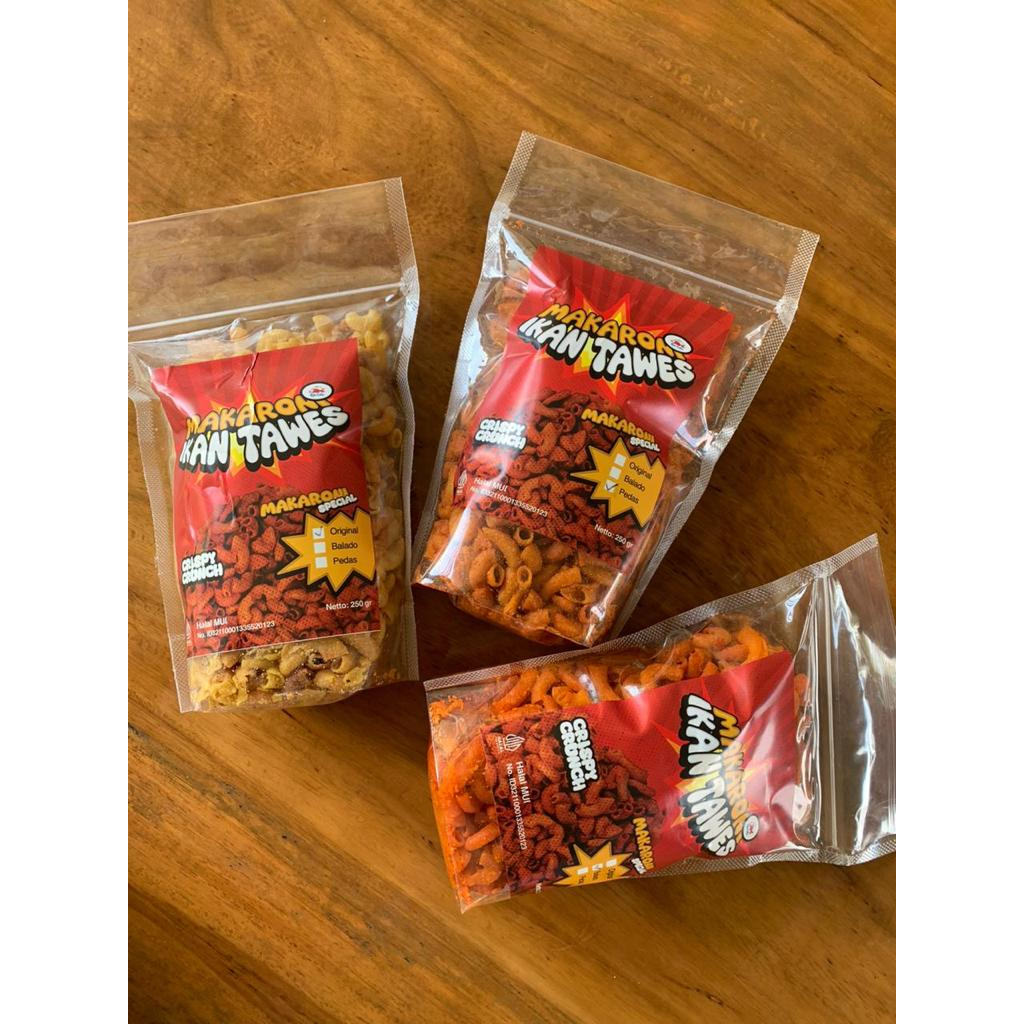 

Makaroni Ikan Tawes 500gr Food Snack