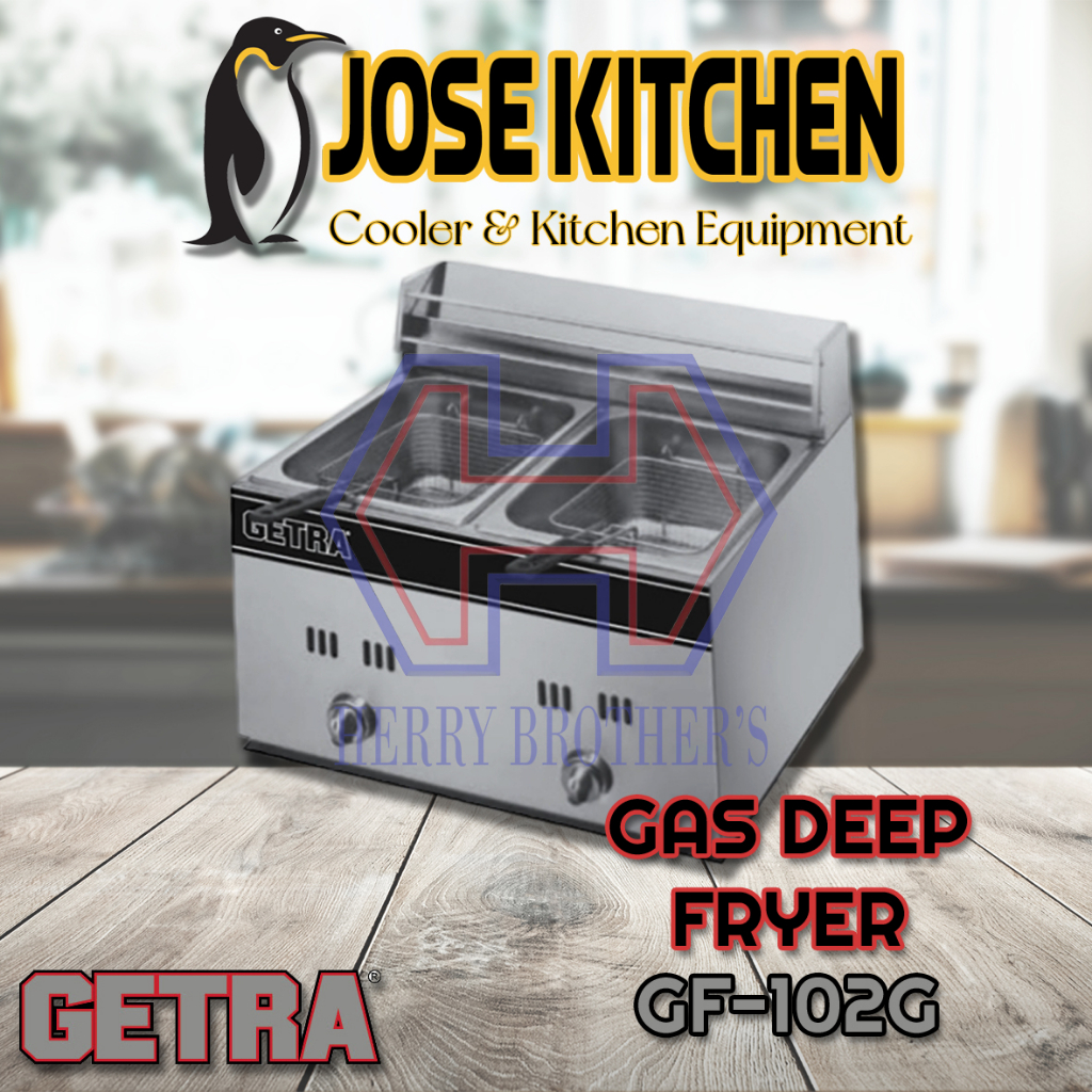 GETRA Gas Deep Fryer GF-102G / Penggorengan Gas / GF102G / GF 102G