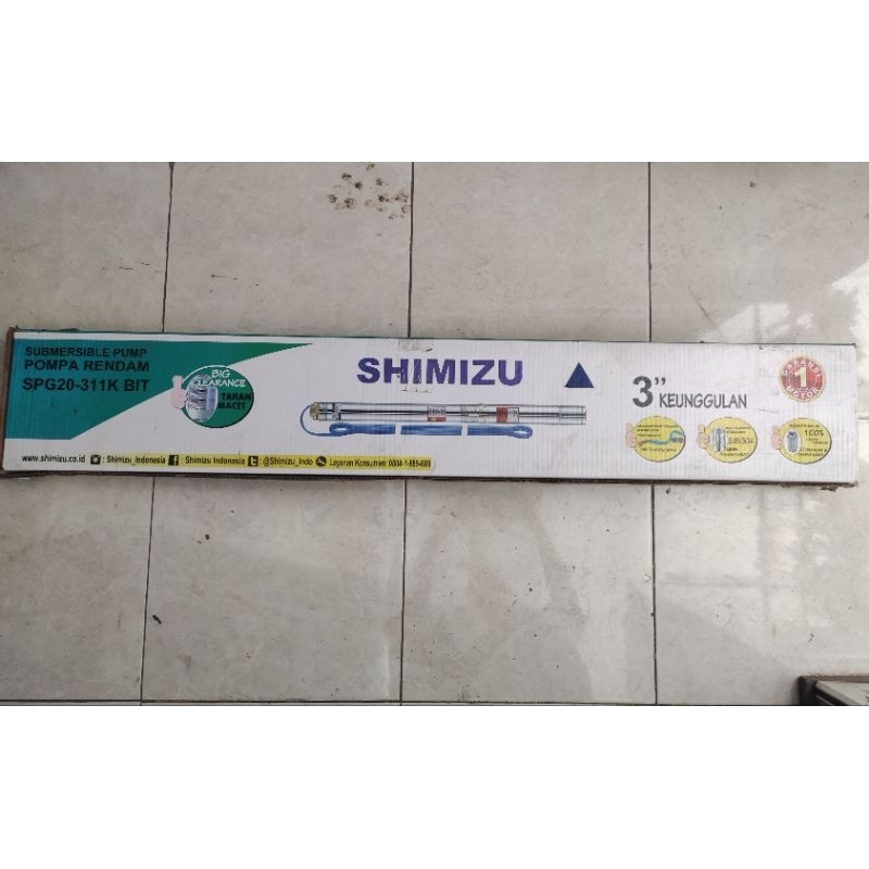 POMPA AIR SIBLE SHIMIZU SPG20-311K BIT