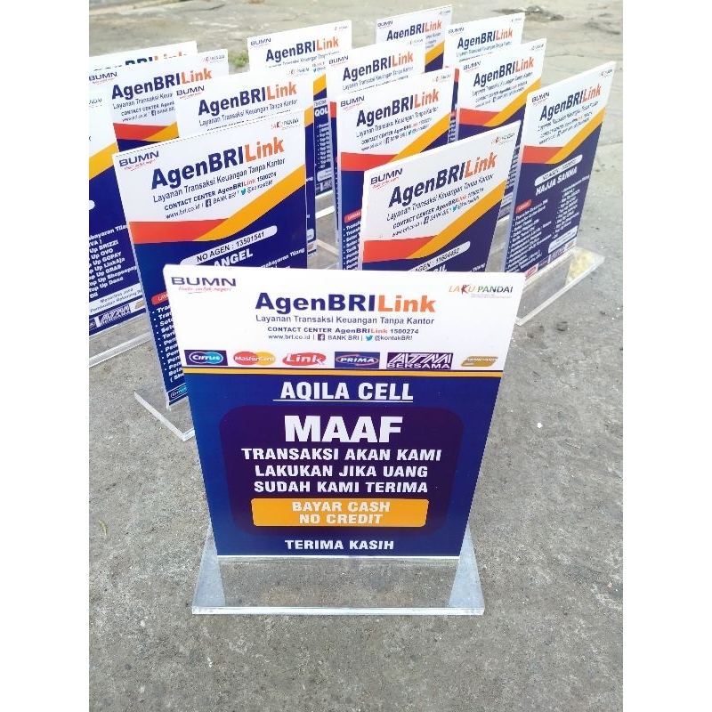

PAPAN MEJA 15X20 AKRILIK AGEN BRI