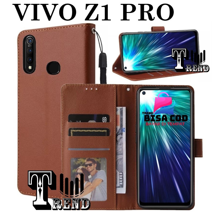 FLIP COVER VIVO Z1 PRO LEATHER CASE FLIP VIVO Z1 PRO