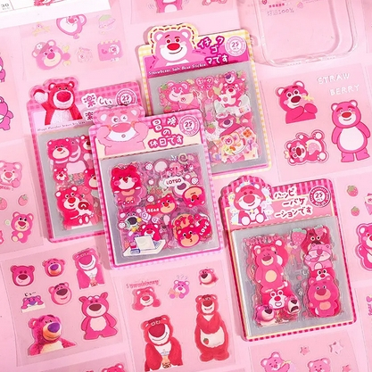 

Stiker Lotso Stiker Botol Deco Diary Toy Story Transparan Sticker