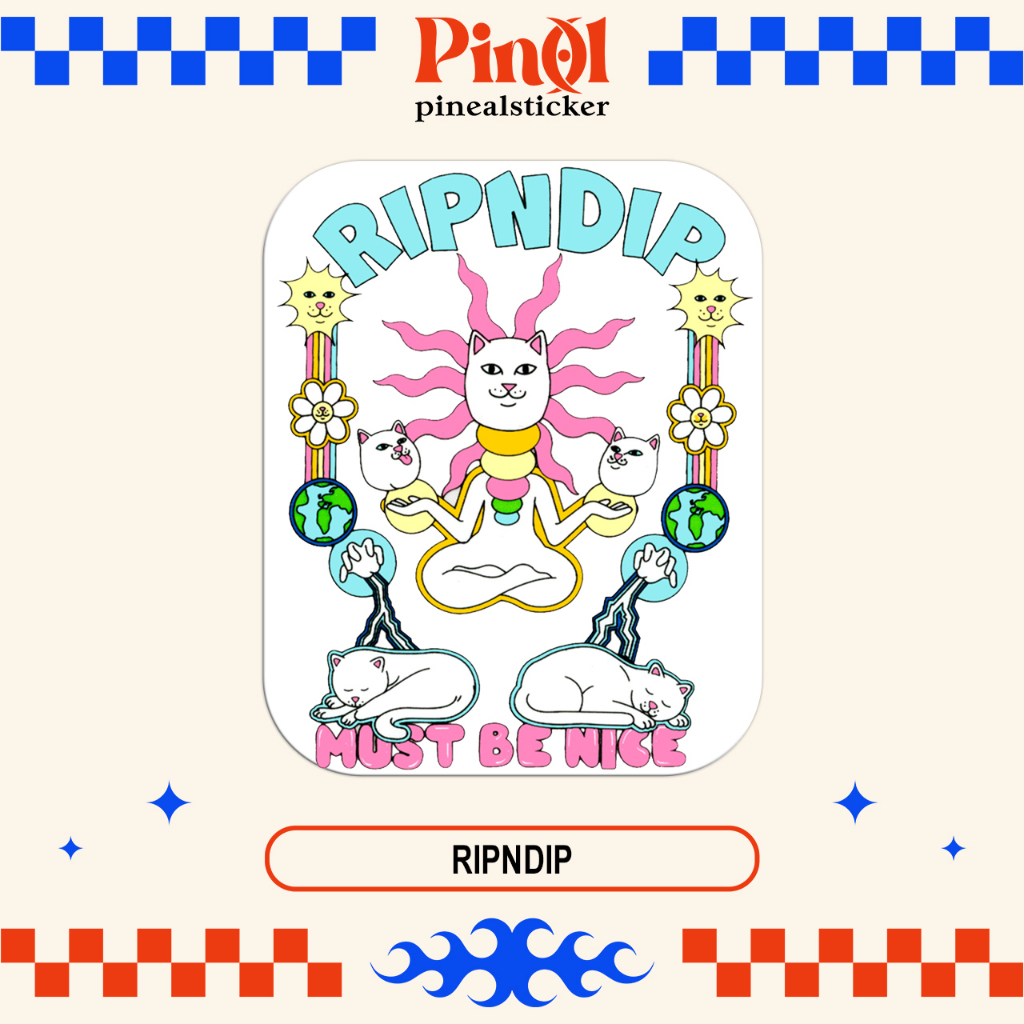 

Sticker/Stiker Skate "RIPNDIP 8" Bootleg