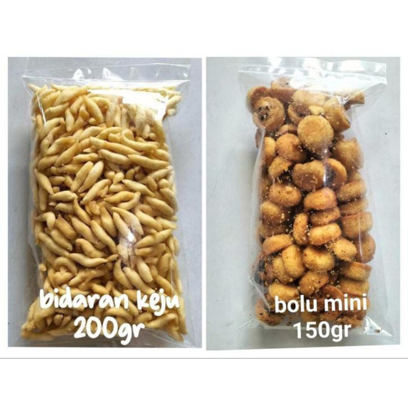 Gapit, pisang manis, bidaran keju , bolu mini