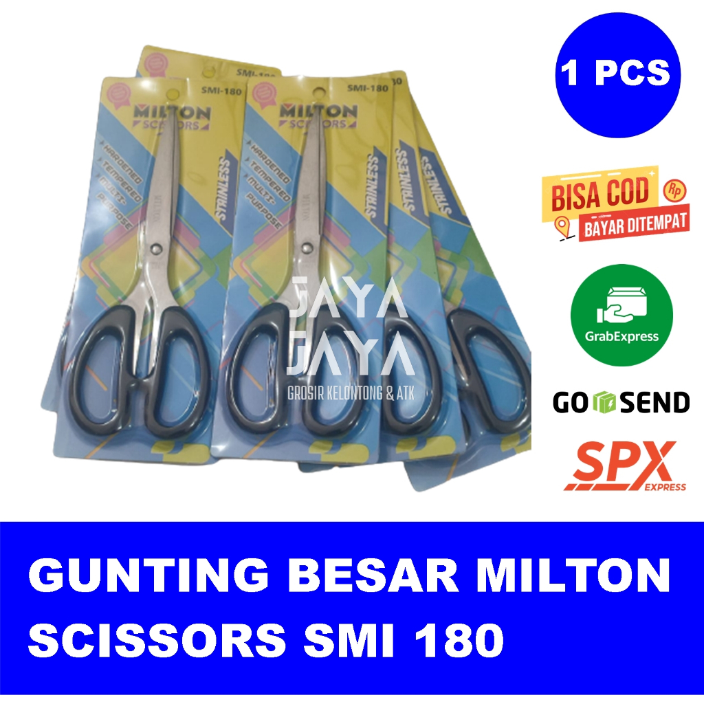 

GUNTING BESAR MILTON SCISSORS SMI 180 JAYA JAYA MEDAN