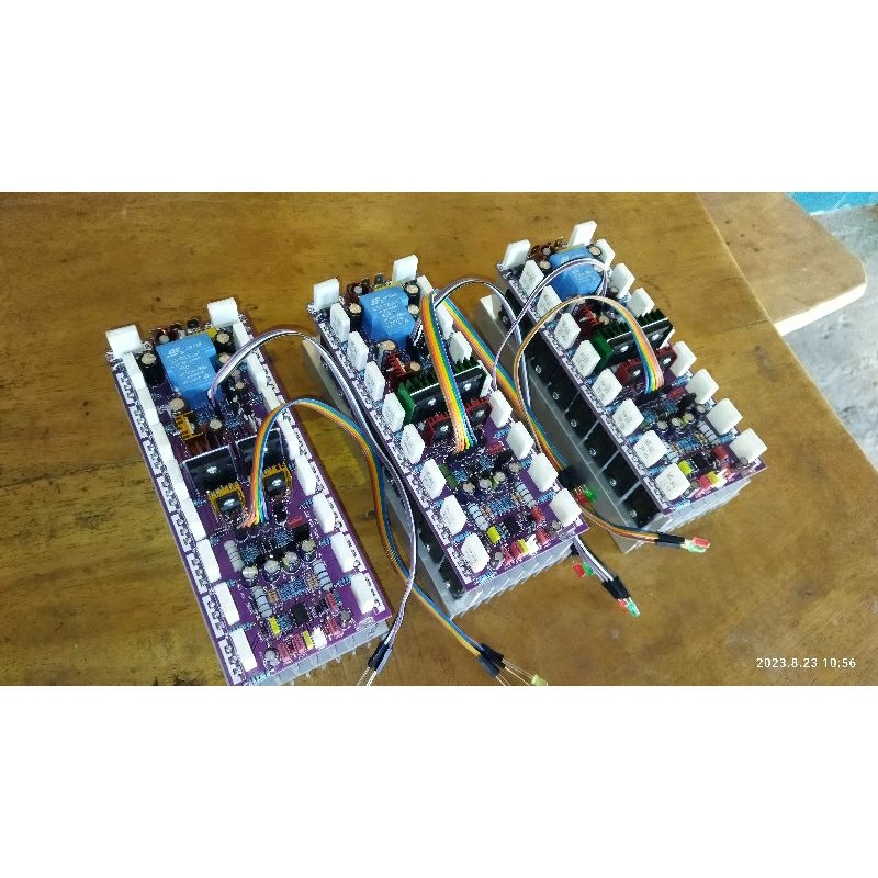 driver power amplifier 506 tef 2u doble layer