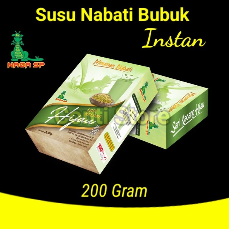 

Minuman Bubuk Serbuk Sari Kacang Hijau Ijo Naga SP