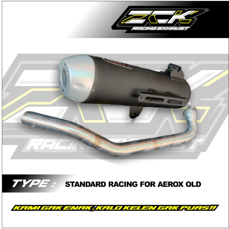 knalpot ZCK racing New std racing Tzm