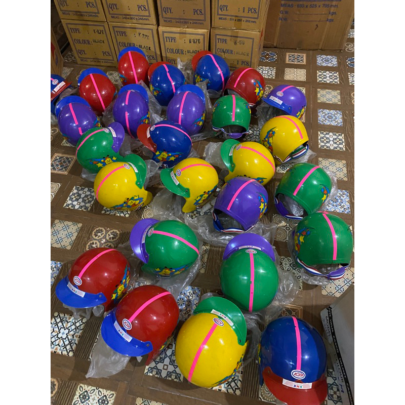 HELM LAWAS, JADUL, KLASIK KIWI BMX ANAK ORIGINAL