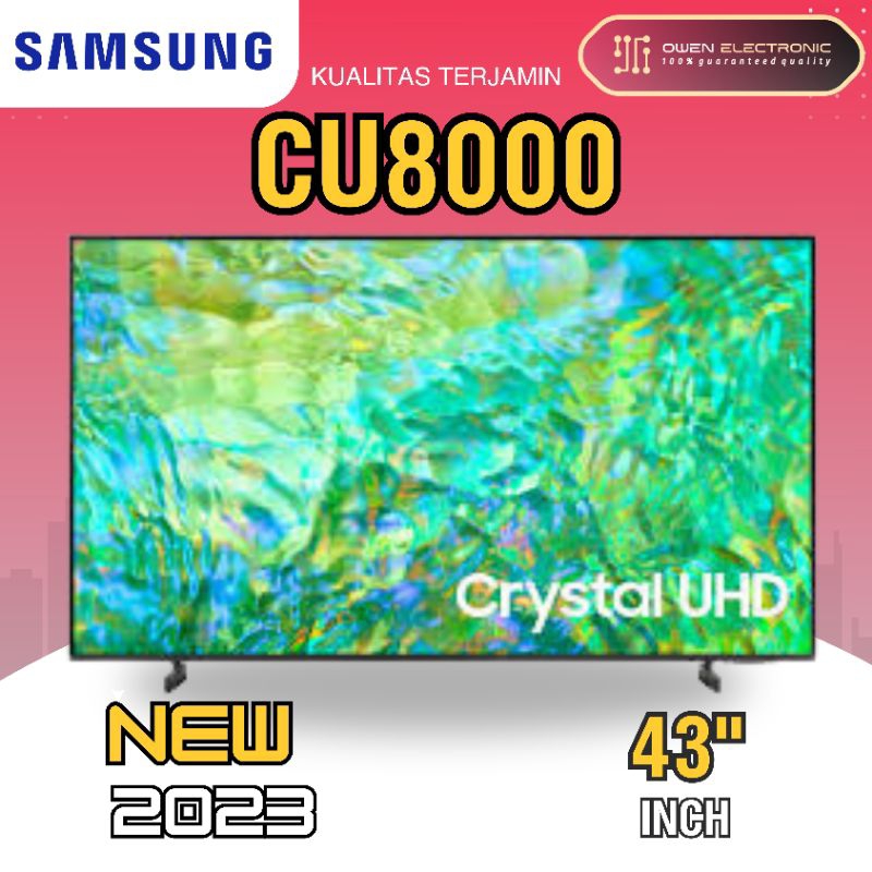 SAMSUNG 43BU8000/ UA43BU8000/ 43CU7000/43CU8000 UHD SMART TV 43 INCH