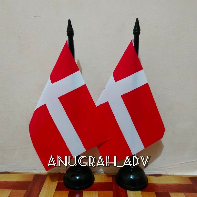 

tiang kayu bendera meja DENMARK