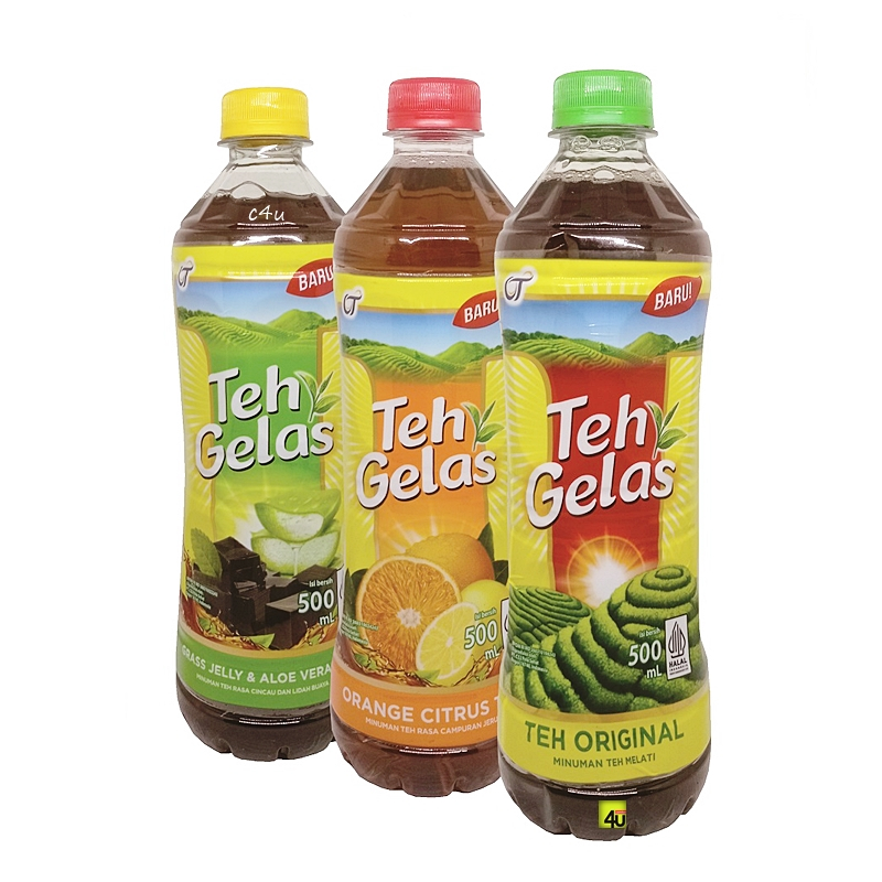 

Teh Gelas - Minuman Teh dalam Kemasan - BOTOL BESAR