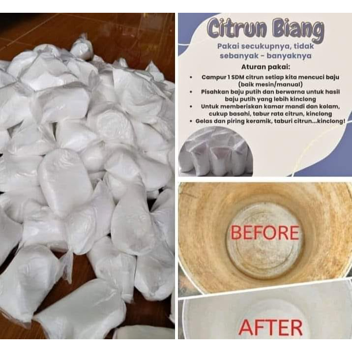 Serbuk Ajaib Serbaguna Biang Citrun Reepack 250 gram