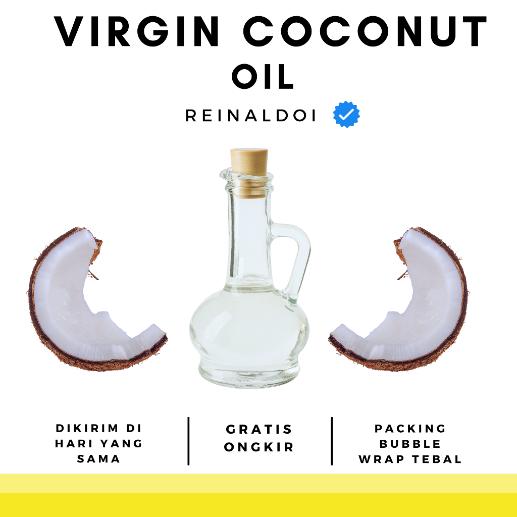 

VCO Virgin Coconut Oil Minyak Kelapa 100 ML