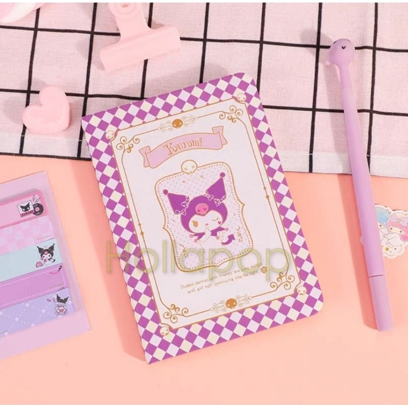 

HOP Diary memo notes Kuromi A6 hardcover