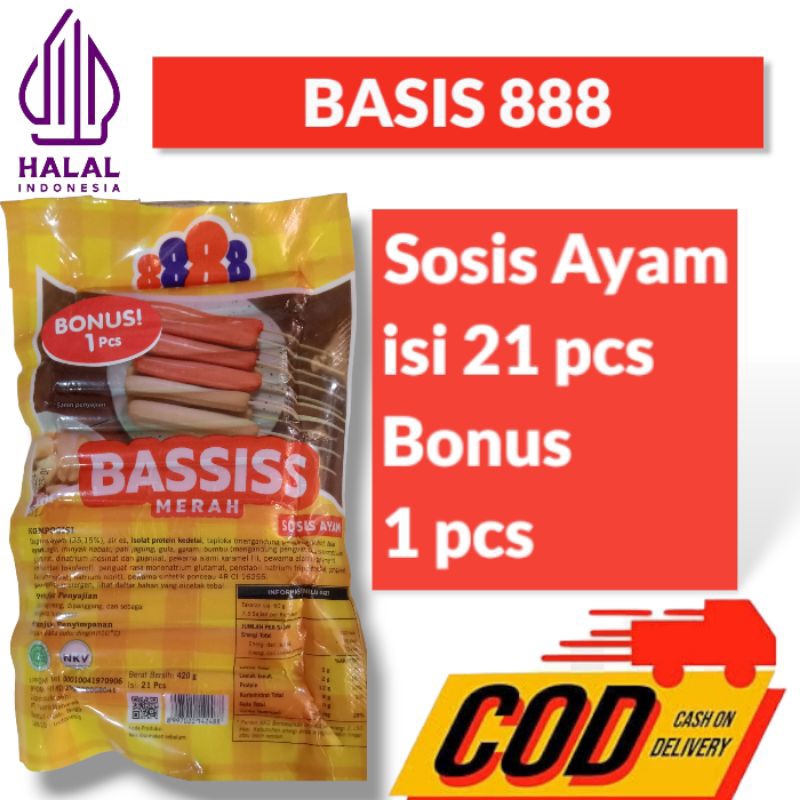 

Sosis Ayam/Basis888/Paling laris/COD