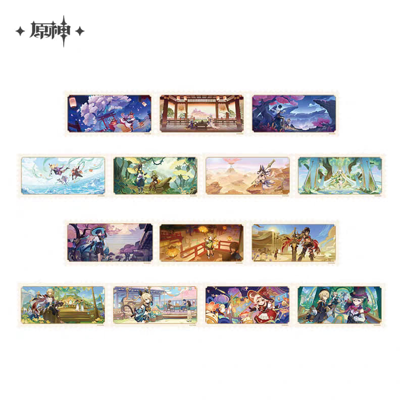 [Pre order on Indonesia only] - Genshin Impact washi tape 2023