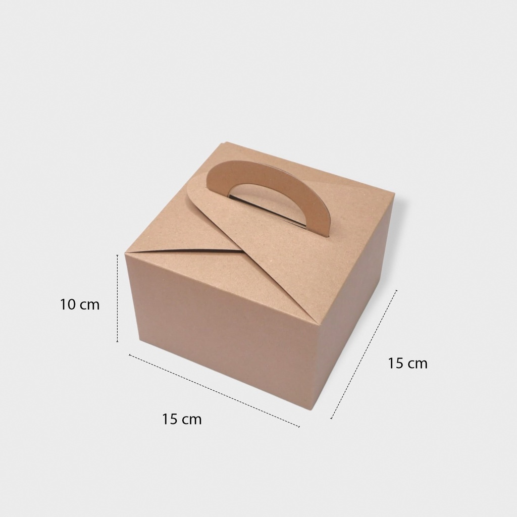 

Box Craft Jinjing Kemasan Kue Bolu Cake Tart Korean Bento Cake Chiffon Ukuran 15x15x10 cm