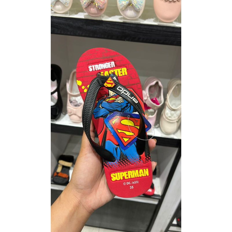 promo sandal ando superman original limited edition
