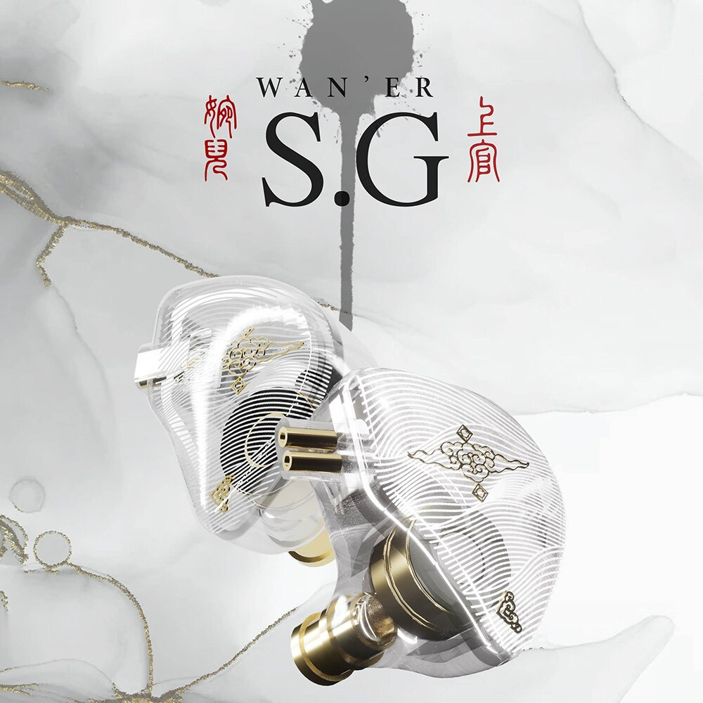 Tangzu Wan Er WanEr SG 10MM PET Diaphragm Hi-Fi IEM with - MIC