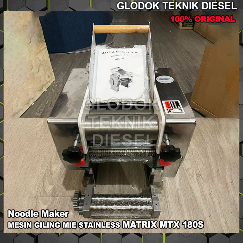 MATRIX Mesin Noodle Maker Giling Gilingan Mie Stainless MTX 180S MTX180S 180 S Original Terbaik