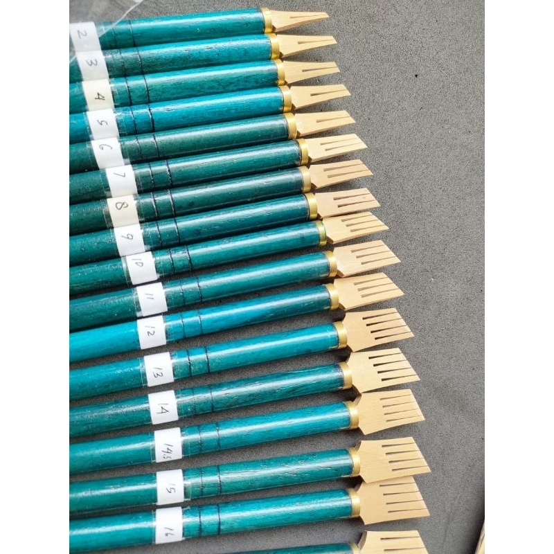 

qalam bambu dekorasi