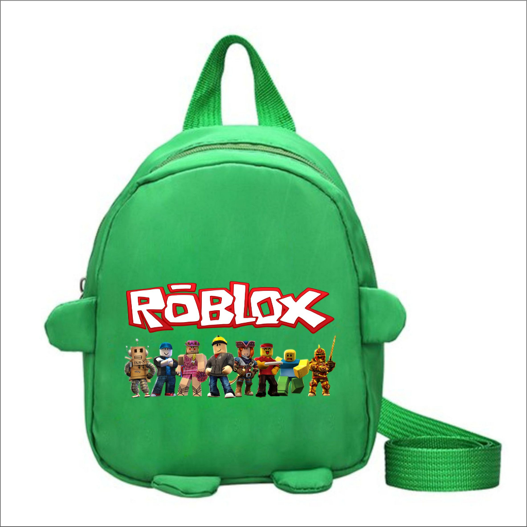 PVJ Tas Ransel Mini Roblox Anak Sekolah Paud Laki-laki dan Perempuan