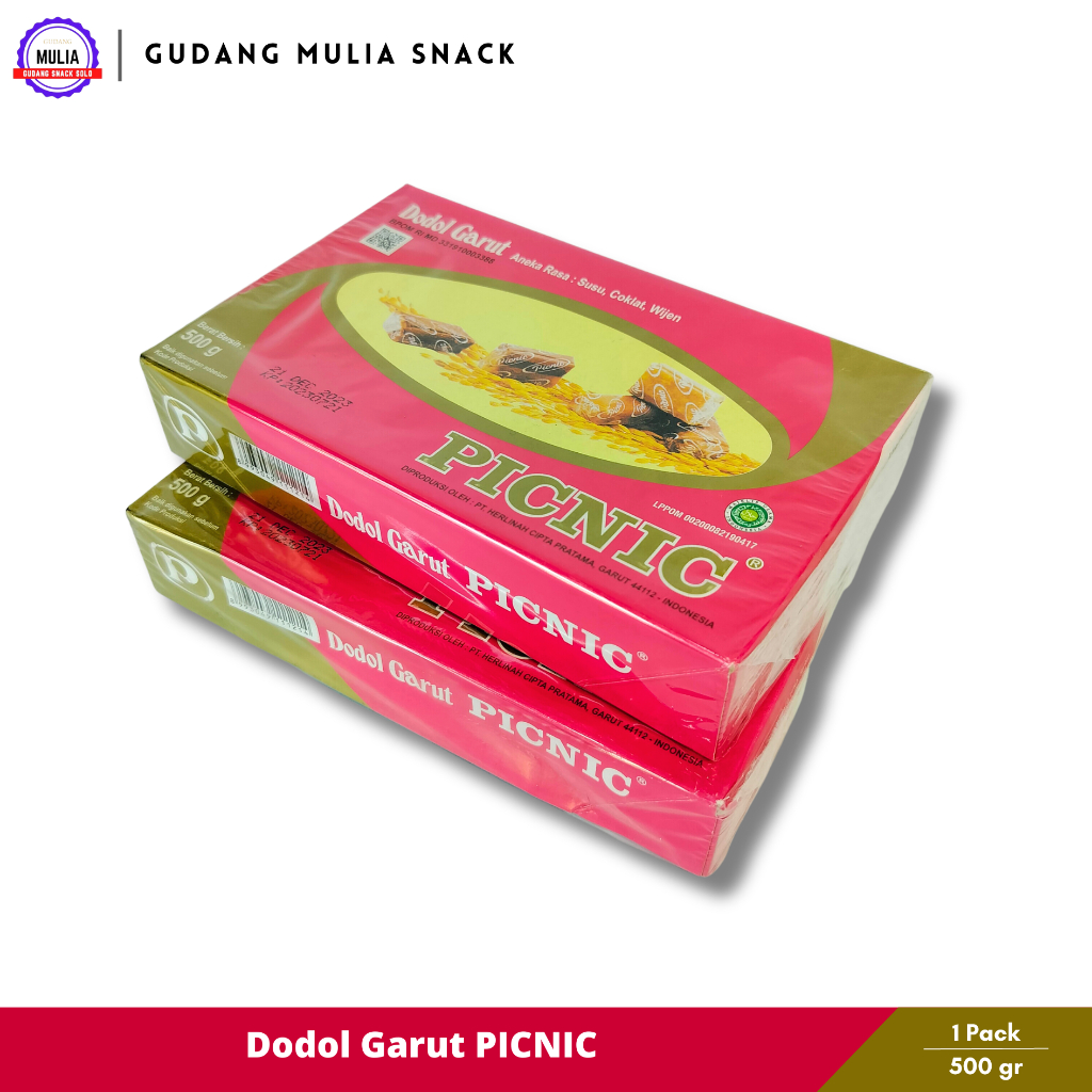 

Dodol Garut PICNIC 500 Gram