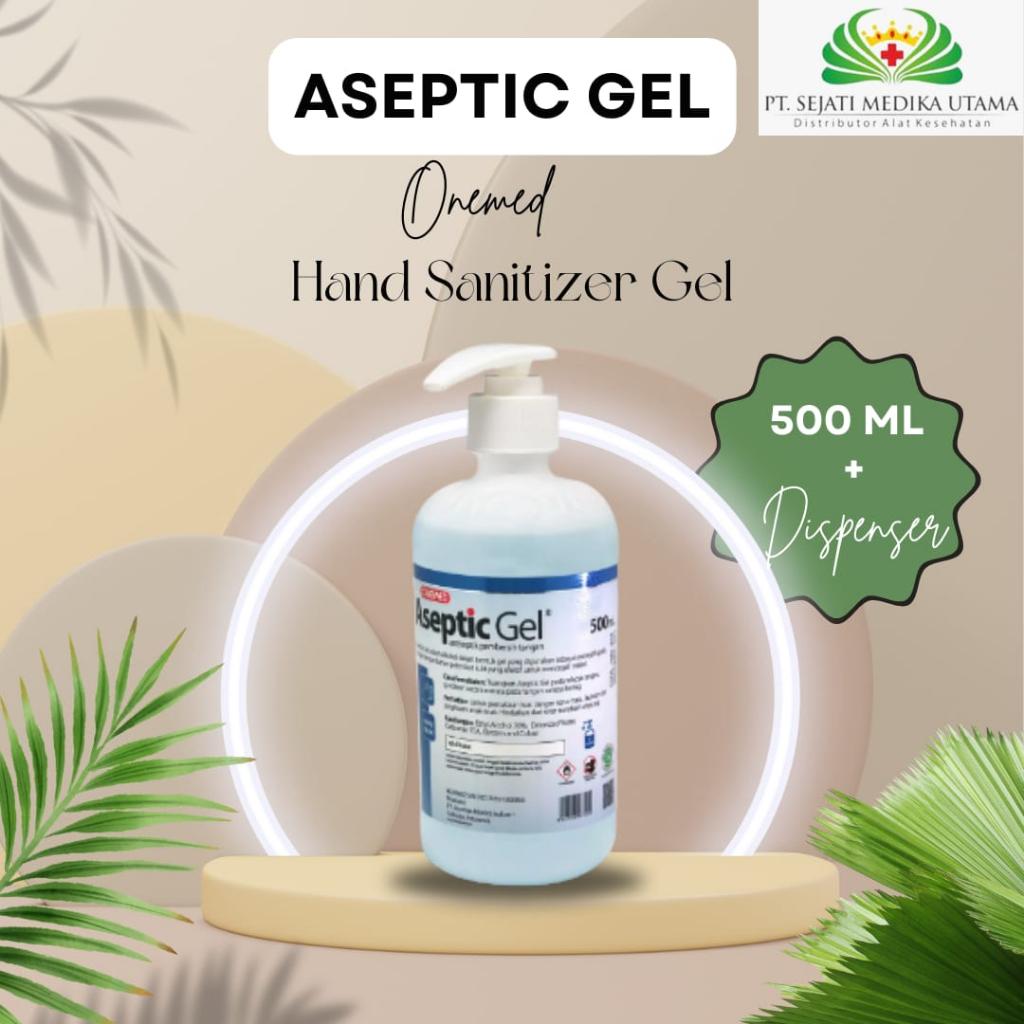 Aseptic Gel Hand Sanitizer 500ml Onemed