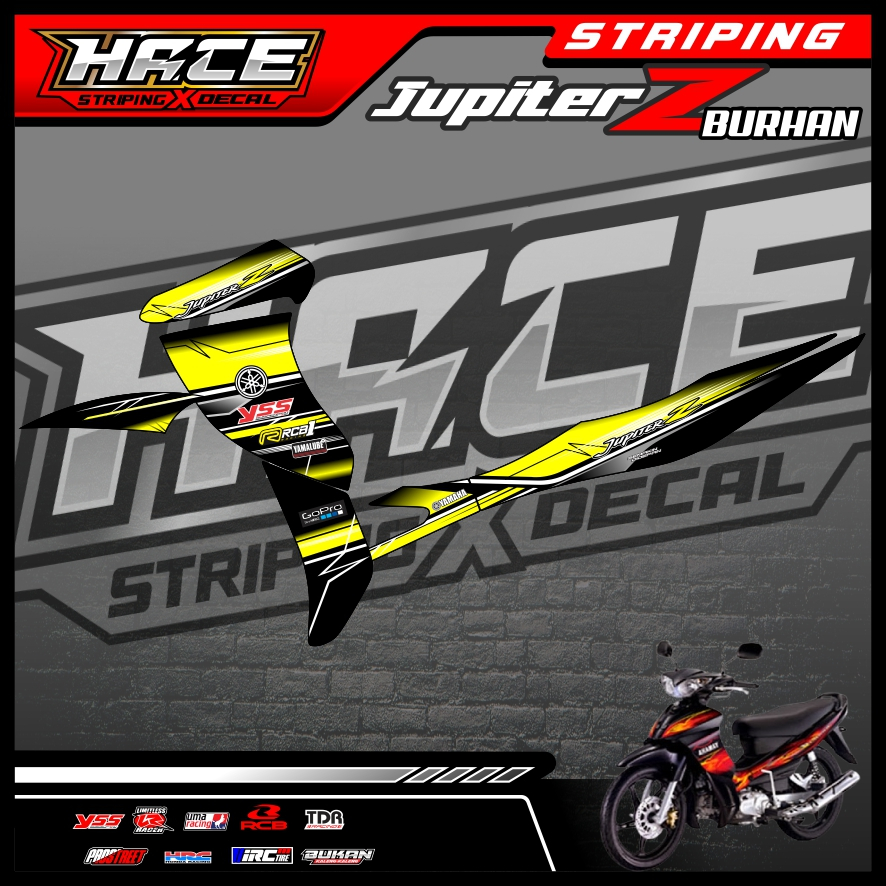 STICKER STRIPING JUPITER Z BURHAN - STRIPING JUPITER Z BURHAN PREMIUM 05