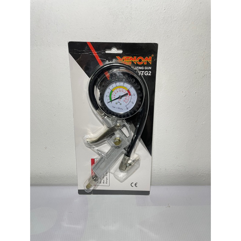 alat isi angin ban 3 in 1 xenon / alat isi angin ban TG-2 xenon / tire pressure gauge 300psi xenon /