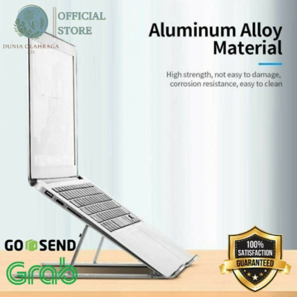 Promo Stand Holder Penyangga Laptop Aluminium Diskon