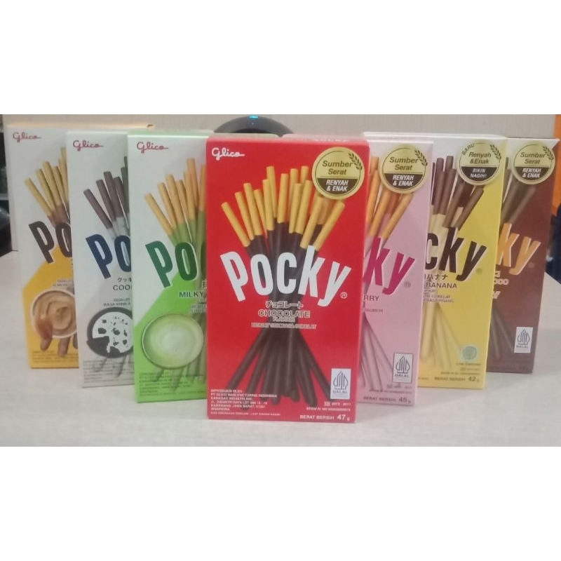 

Glico Pocky Biskuit Stick 45 gram All Varian Rasa