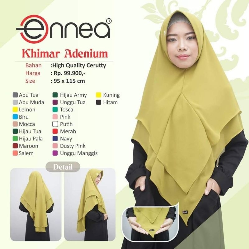 HIJAB KHIMAR ADENIUM ENNEA
