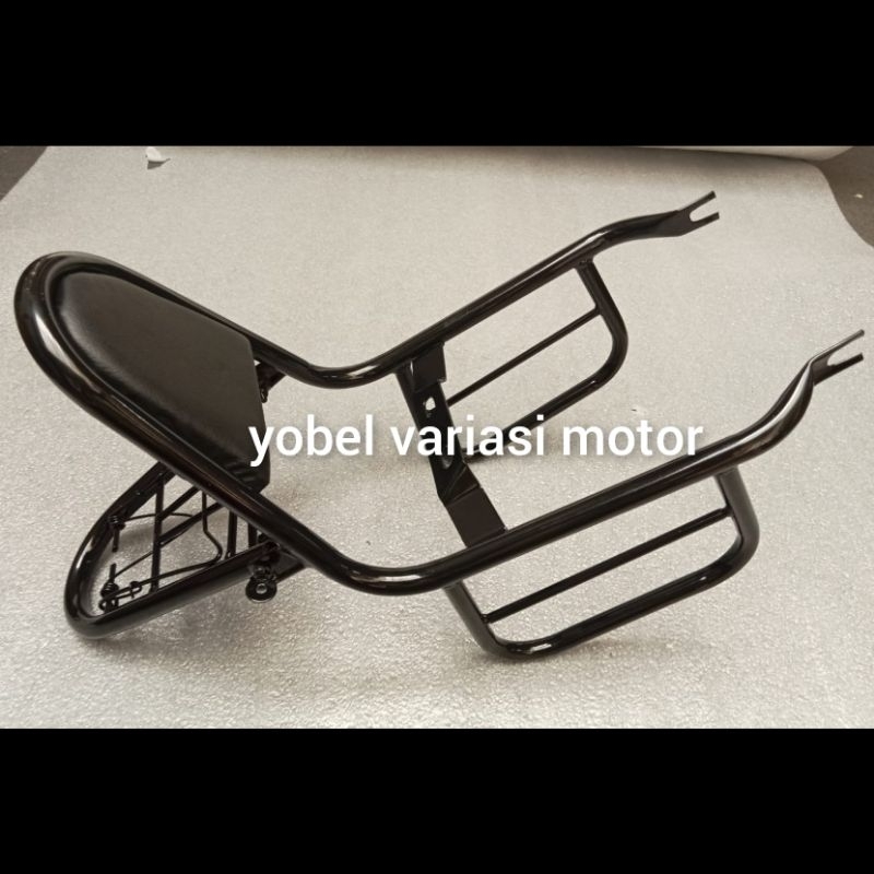 RAK BAGASI SANDARAN BEHEL BELAKANG KAWASAKI W175 SIDE BAG BRACKET KAWASAKI W175 W 175