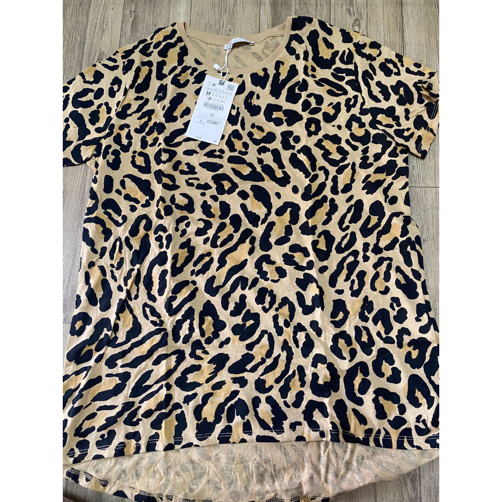 T-Shirt Leopard ZARA