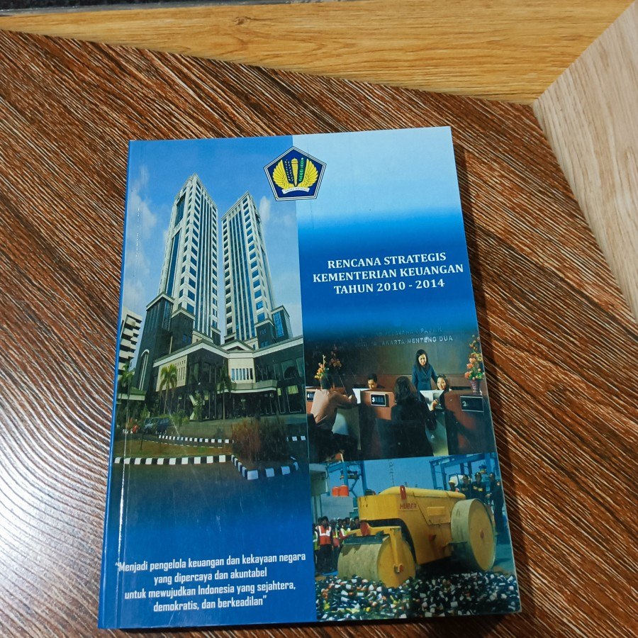 Buku Rencana Strategis Kementerian Keuangan 2010-2014