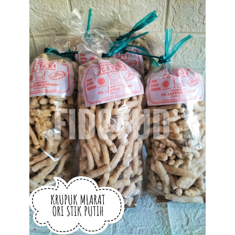 

Korzaln Krupuk Mlarat Khas Cirebon / Krupuk Disel / Krupuk Sanggrai Pasir