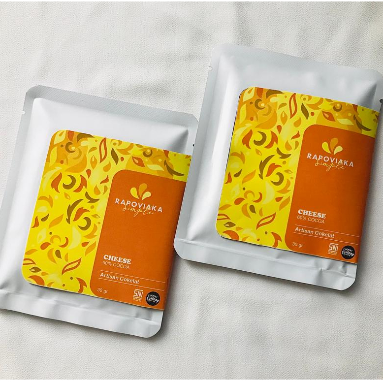 

Rapoviaka Simple Cokelat 30 gram Varian Cheese