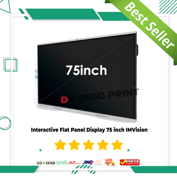 Interactive Flat Panel Display 75 inch