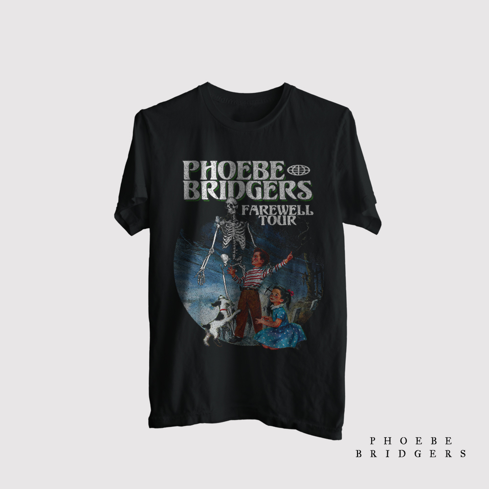 Kaos Phoebe Bridgers - Farewell Tour