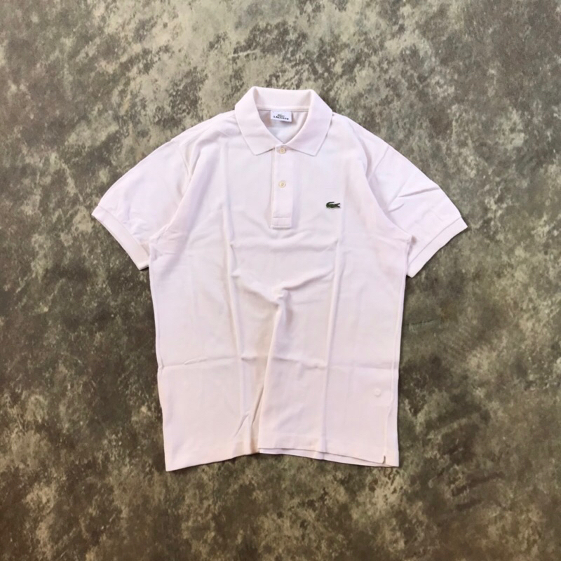 Polo Shirt Lacoste Basic (White) Original Second