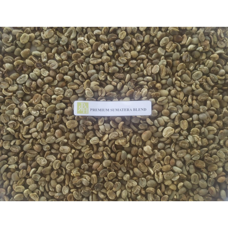 

premium sumatera blend green bean biki kopi